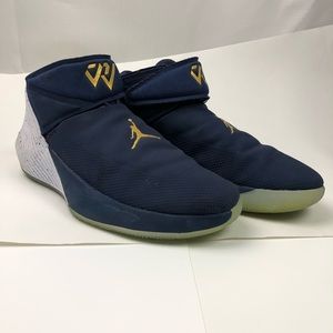 Jordan Why Not Navy Gold Mens US 10